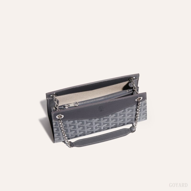 Goyard Rouette Structuré Mini Bag Grå | QVYN1164