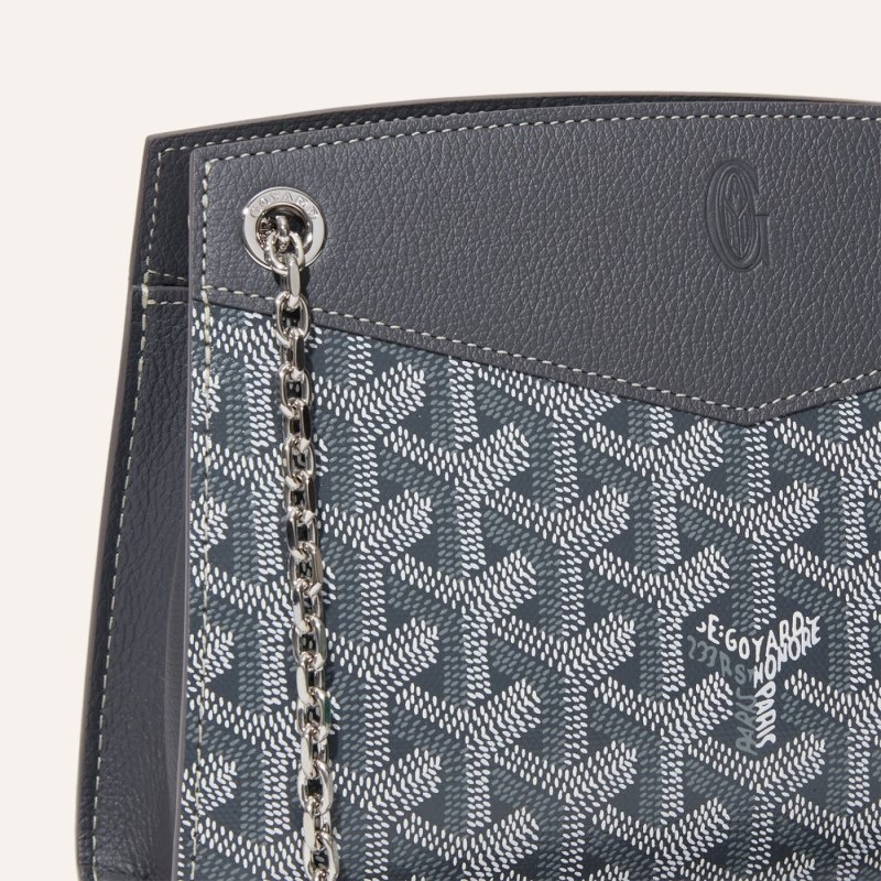 Goyard Rouette Structuré Mini Bag Grå | QVYN1164