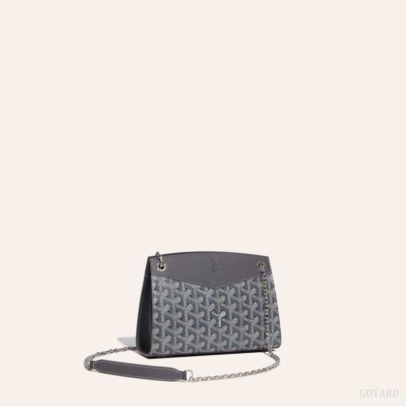 Goyard Rouette Structuré Mini Bag Grå | QVYN1164