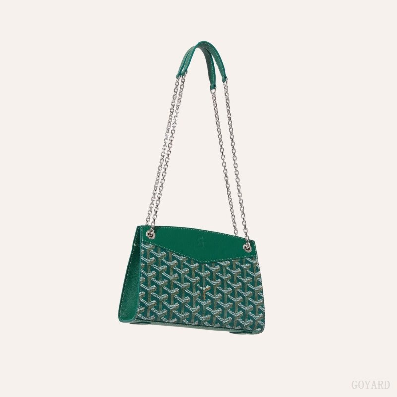 Goyard Rouette Structuré Mini Bag Grønn | VBXP6037