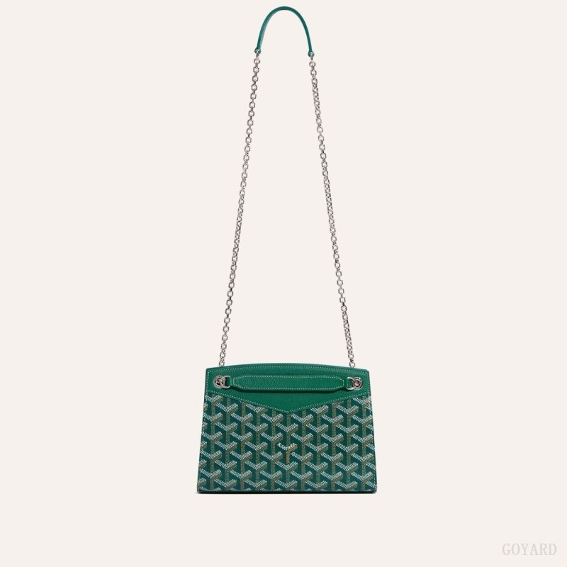 Goyard Rouette Structuré Mini Bag Grønn | VBXP6037