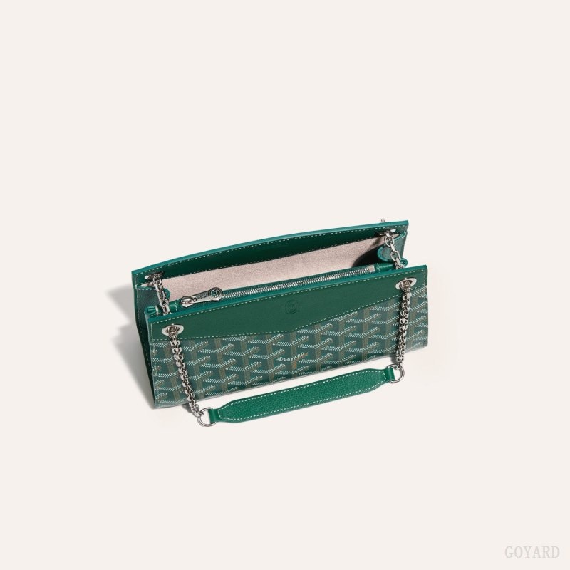 Goyard Rouette Structuré Mini Bag Grønn | VBXP6037