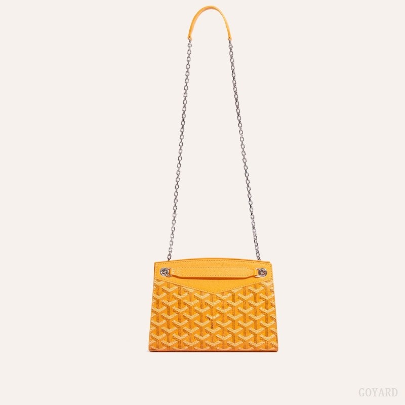 Goyard Rouette Structuré Mini Bag Gul | EXIF8539