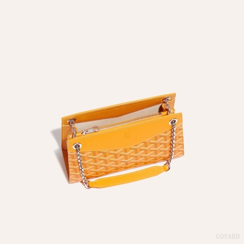 Goyard Rouette Structuré Mini Bag Gul | EXIF8539