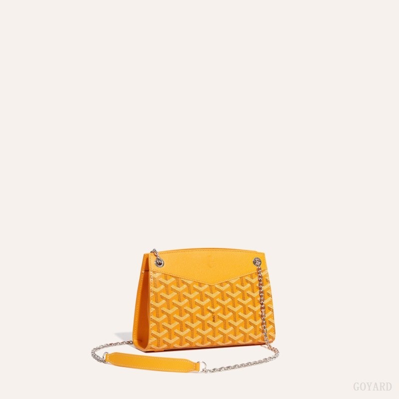 Goyard Rouette Structuré Mini Bag Gul | EXIF8539