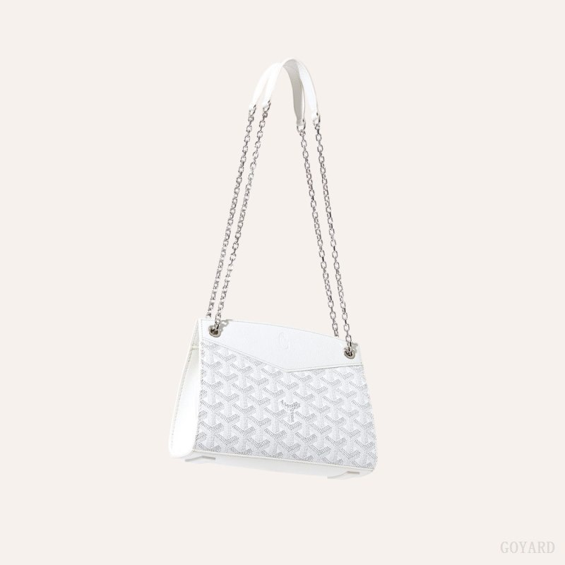 Goyard Rouette Structuré Mini Bag Hvite | FTTH8715