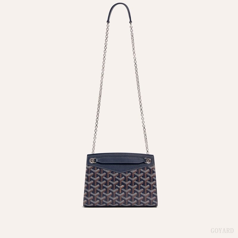 Goyard Rouette Structuré Mini Bag Marineblå Blå | YTZE6426