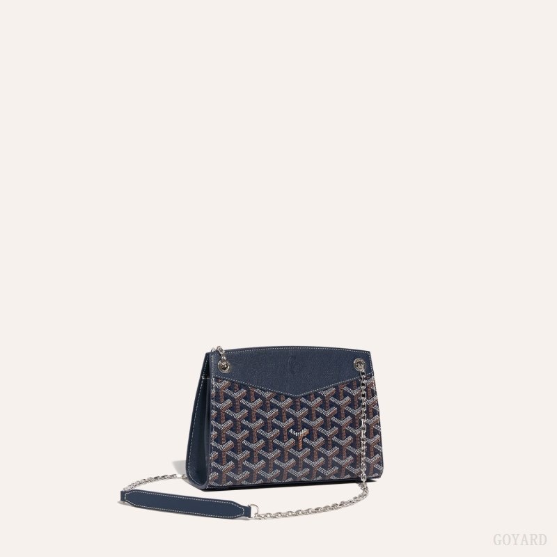 Goyard Rouette Structuré Mini Bag Marineblå Blå | YTZE6426