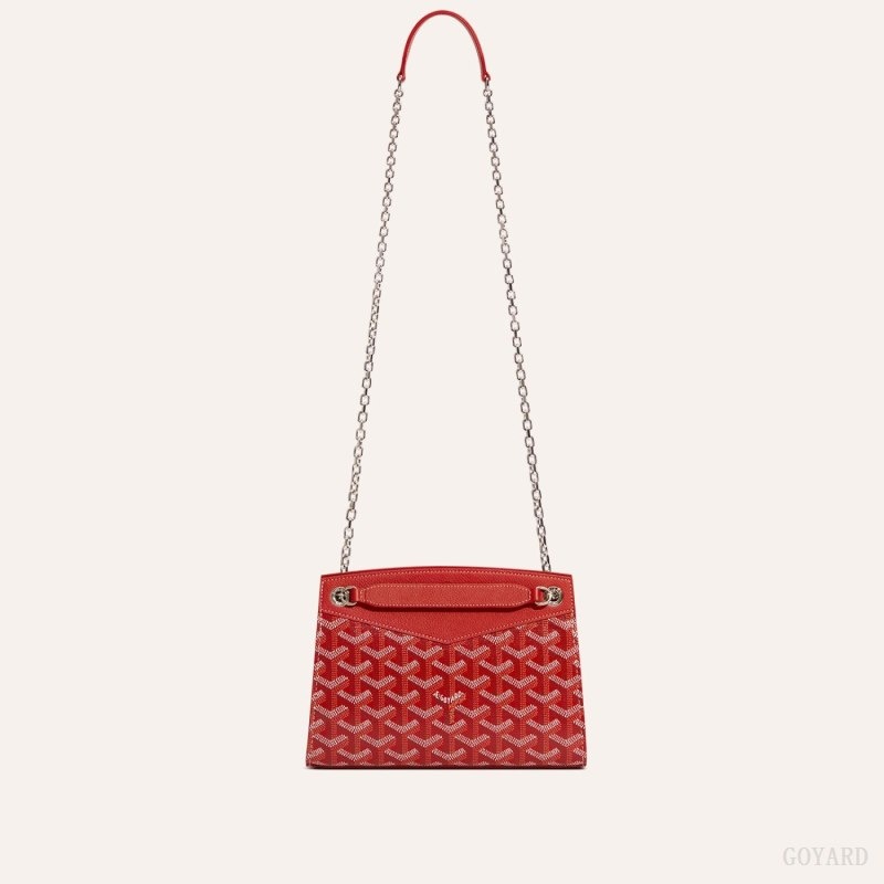 Goyard Rouette Structuré Mini Bag Rød | TTDU5274