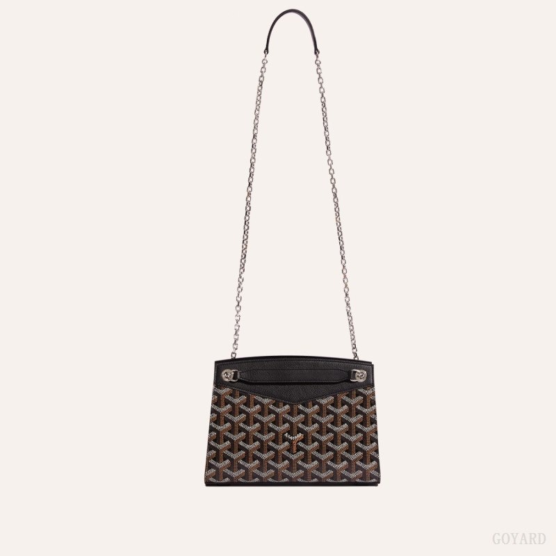 Goyard Rouette Structuré Mini Bag Svarte | QBEI3183