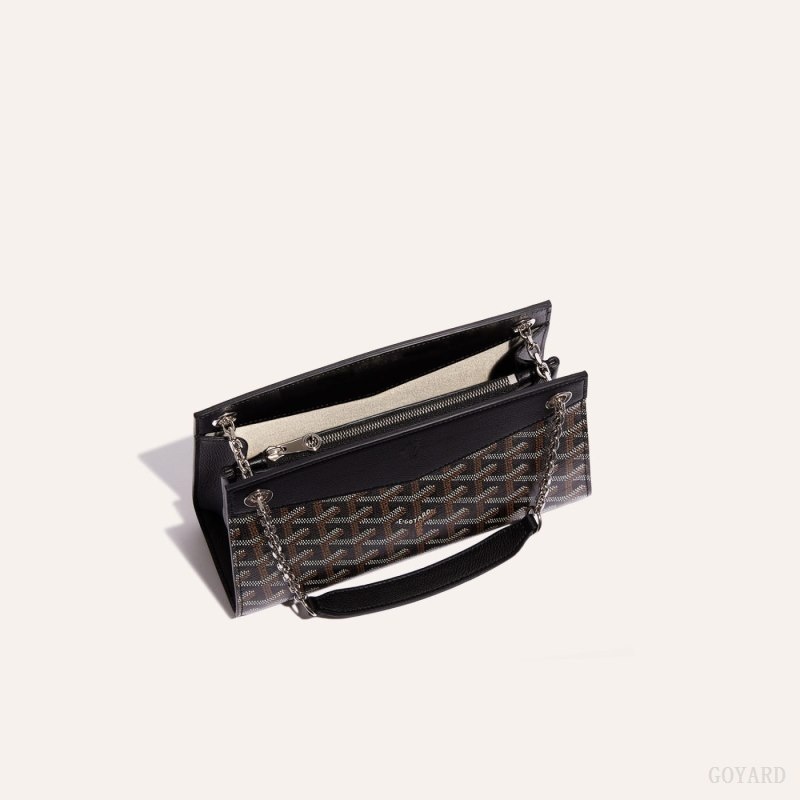 Goyard Rouette Structuré Mini Bag Svarte | QBEI3183