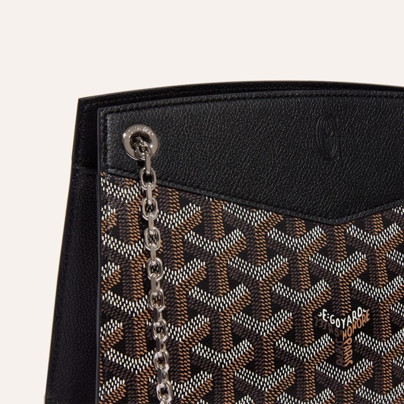 Goyard Rouette Structuré Mini Bag Svarte | QBEI3183