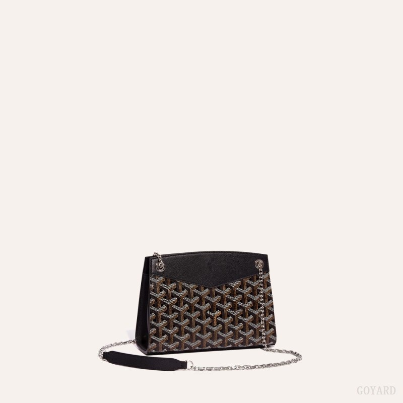 Goyard Rouette Structuré Mini Bag Svarte | QBEI3183