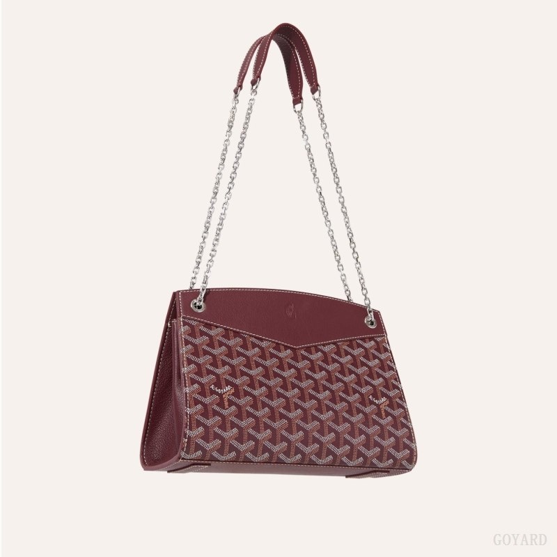 Goyard Rouette Structuré PM Bag Burgunder | WDHN8606