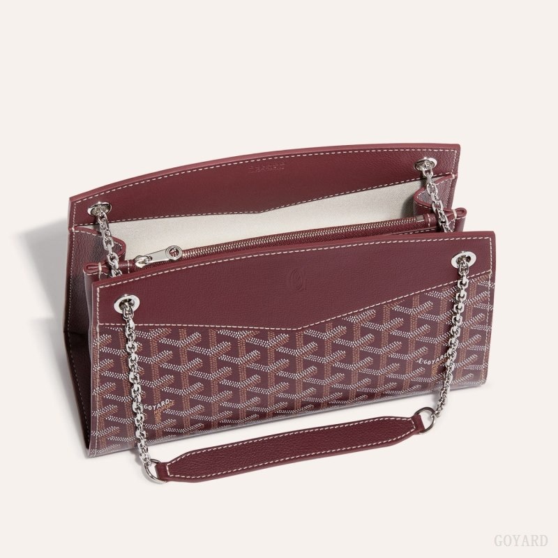 Goyard Rouette Structuré PM Bag Burgunder | WDHN8606