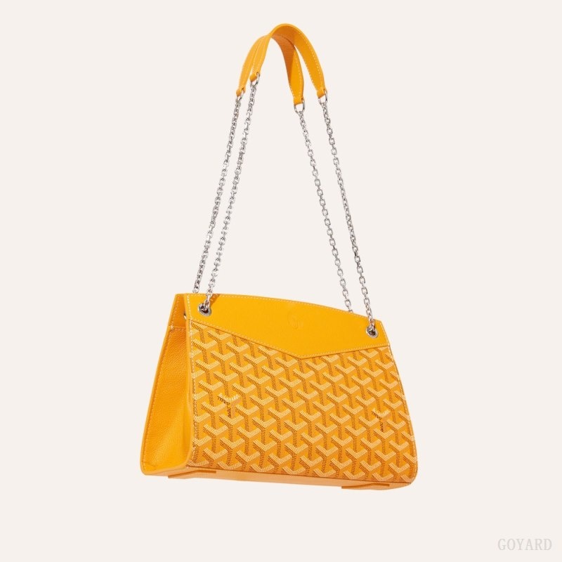 Goyard Rouette Structuré PM Bag Gul | HNGR9991