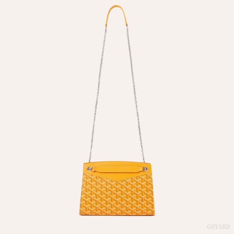 Goyard Rouette Structuré PM Bag Gul | HNGR9991