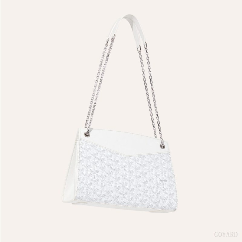 Goyard Rouette Structuré PM Bag Hvite | GZXU3835