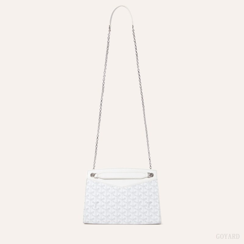 Goyard Rouette Structuré PM Bag Hvite | GZXU3835