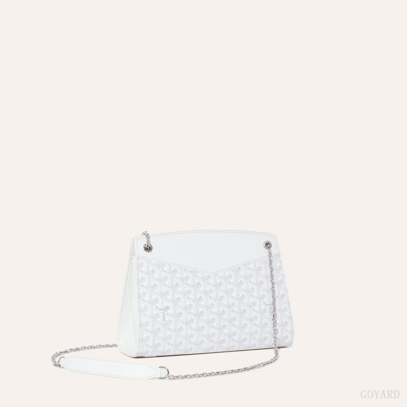 Goyard Rouette Structuré PM Bag Hvite | GZXU3835