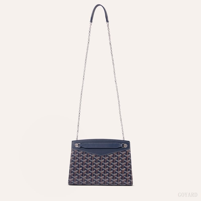 Goyard Rouette Structuré PM Bag Marineblå Blå | OREE6913