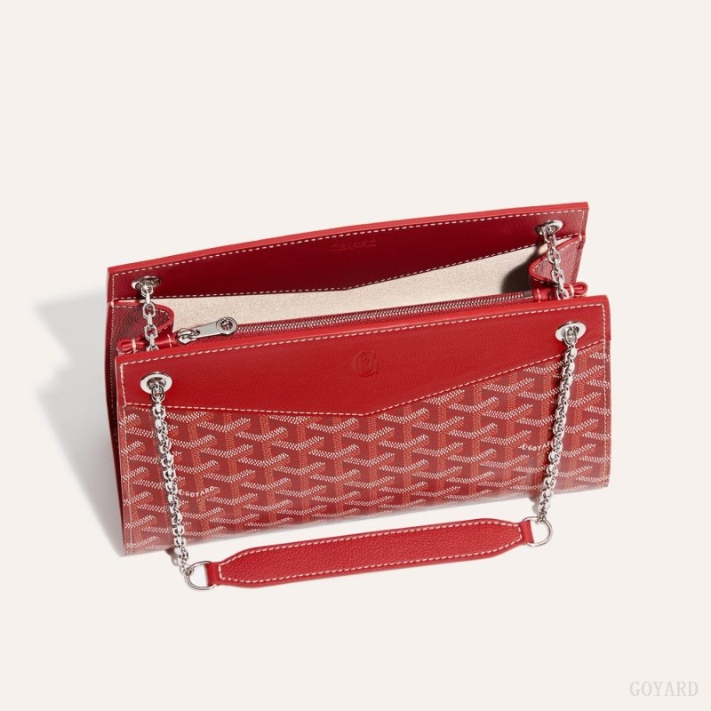 Goyard Rouette Structuré PM Bag Rød | JOTC5587