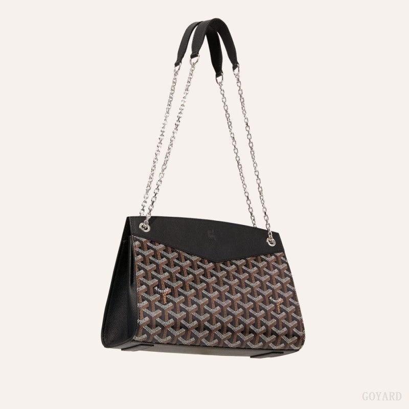 Goyard Rouette Structuré PM Bag Svarte | KFKV6801