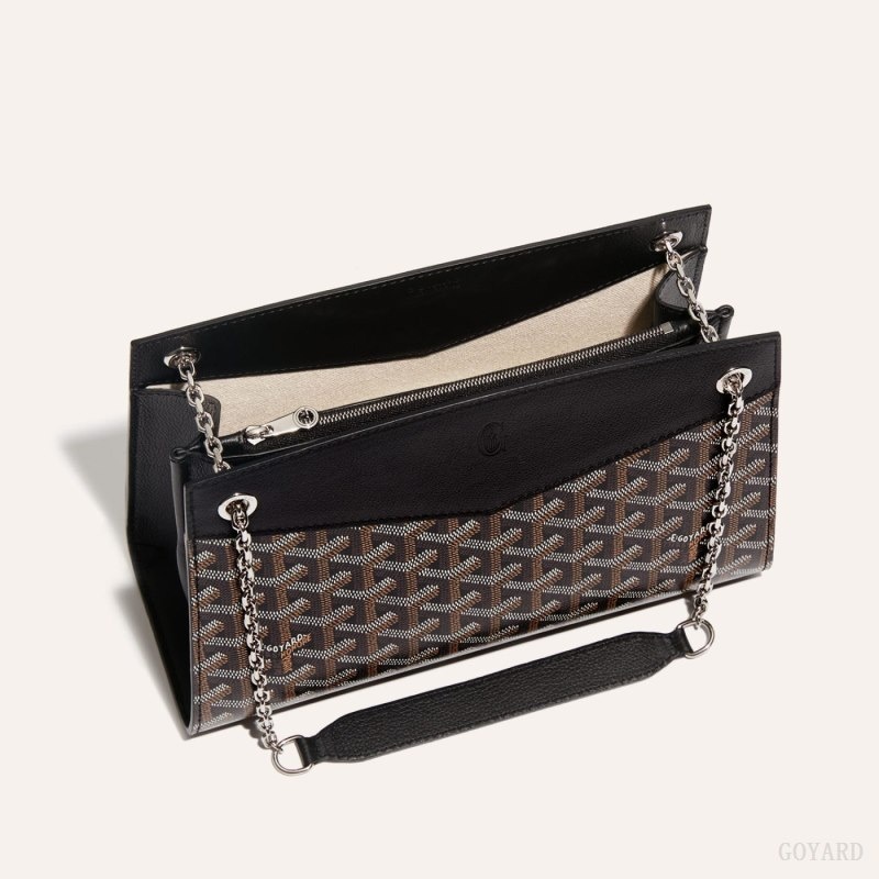 Goyard Rouette Structuré PM Bag Svarte | KFKV6801