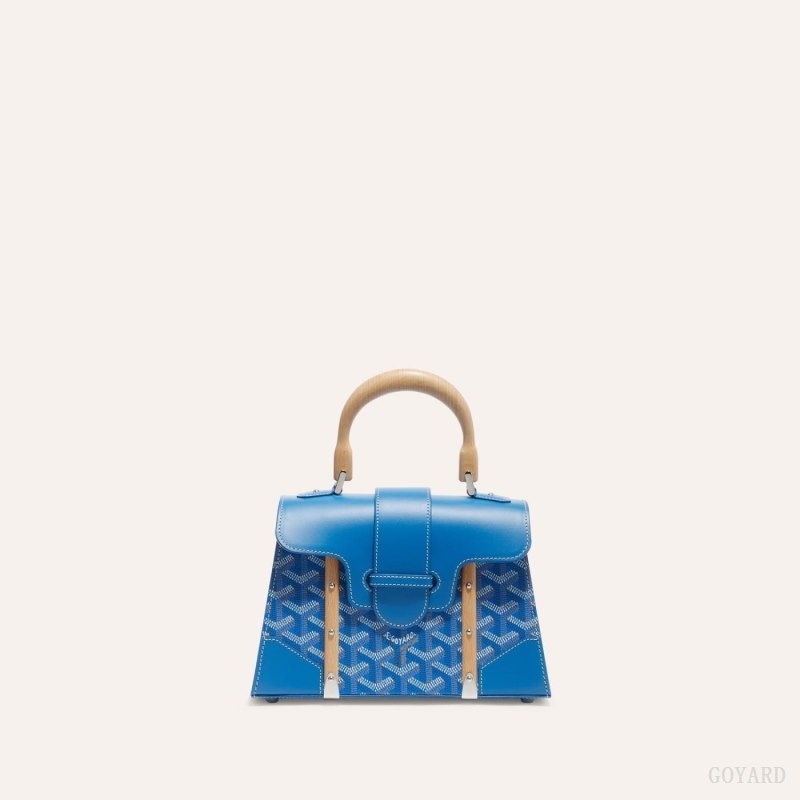 Goyard SAÏGON STRUCTURE MINI BAG Blå | JPTX8318