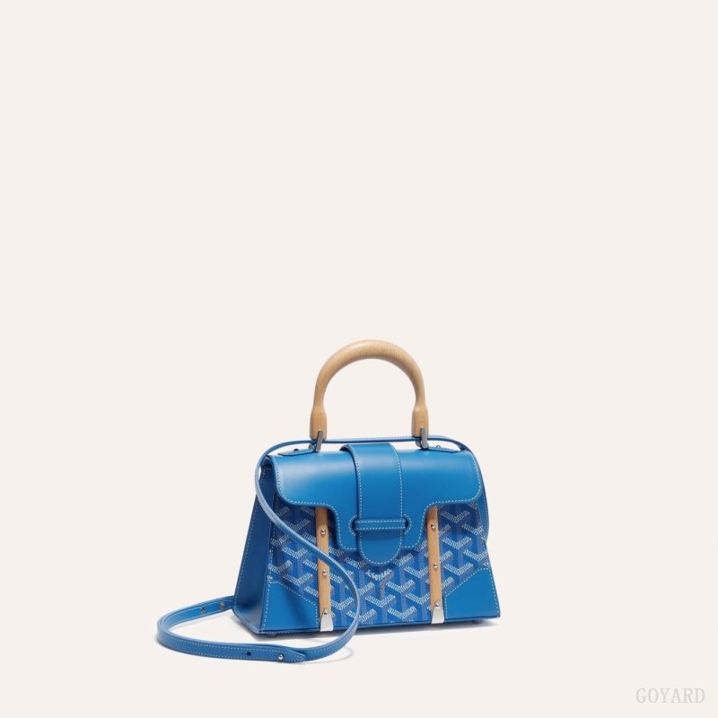 Goyard SAÏGON STRUCTURE MINI BAG Blå | JPTX8318