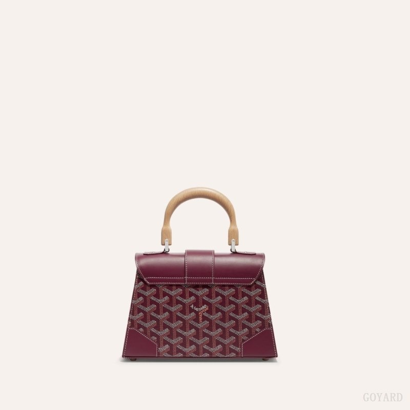 Goyard SAÏGON STRUCTURE MINI BAG Burgunder | XBAV6337