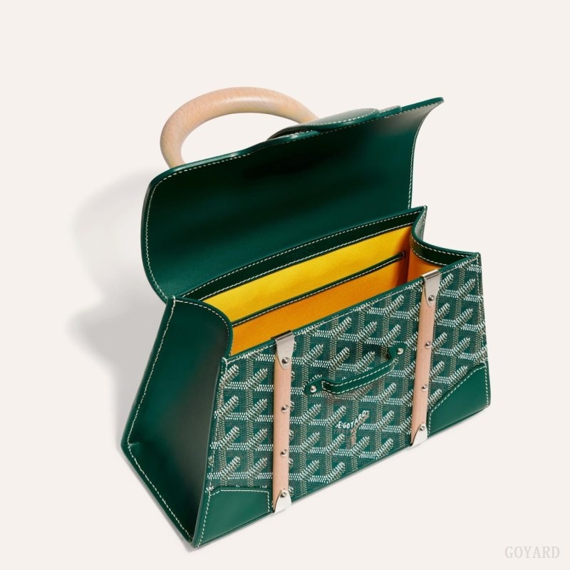 Goyard SAÏGON STRUCTURE MINI BAG Grønn | XXEI6386