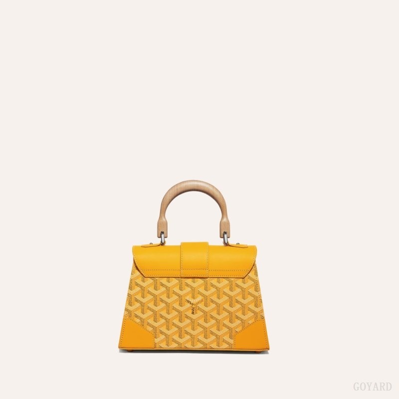 Goyard SAÏGON STRUCTURE MINI BAG Gul | ZNEI3592