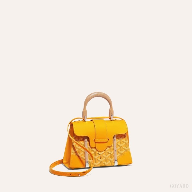 Goyard SAÏGON STRUCTURE MINI BAG Gul | ZNEI3592