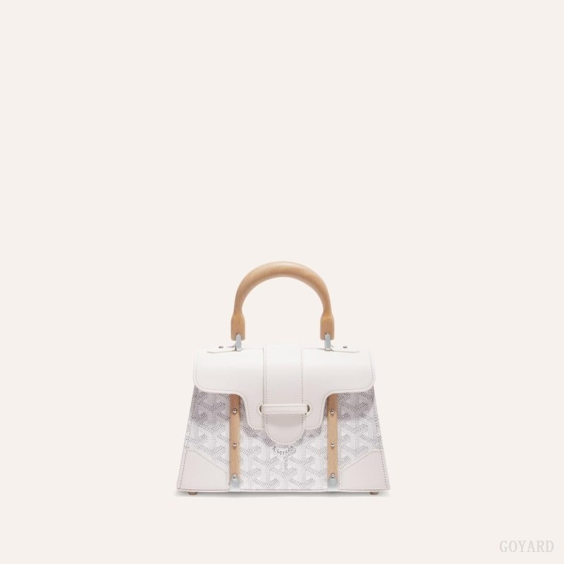 Goyard SAÏGON STRUCTURE MINI BAG Hvite | BRJI5784