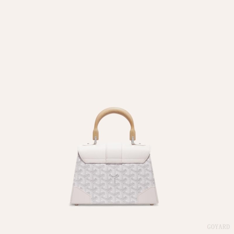 Goyard SAÏGON STRUCTURE MINI BAG Hvite | BRJI5784