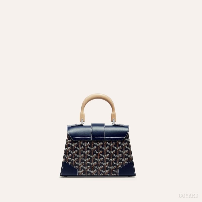 Goyard SAÏGON STRUCTURE MINI BAG Marineblå Blå | NPYU7636