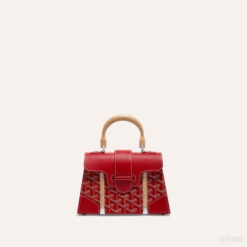 Goyard SAÏGON STRUCTURE MINI BAG Rød | JIXL3342