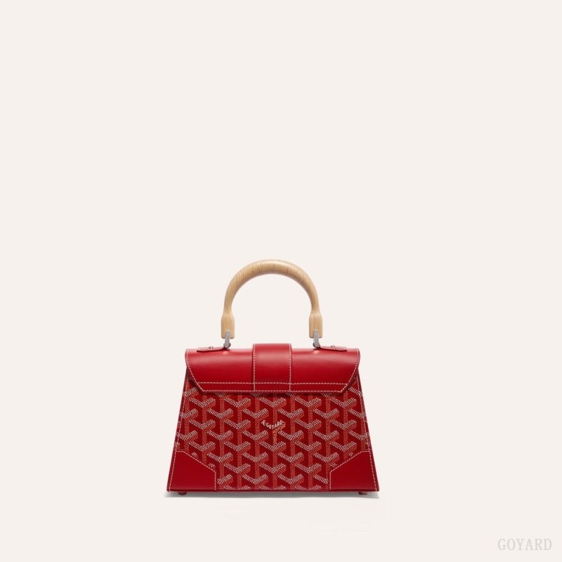 Goyard SAÏGON STRUCTURE MINI BAG Rød | JIXL3342