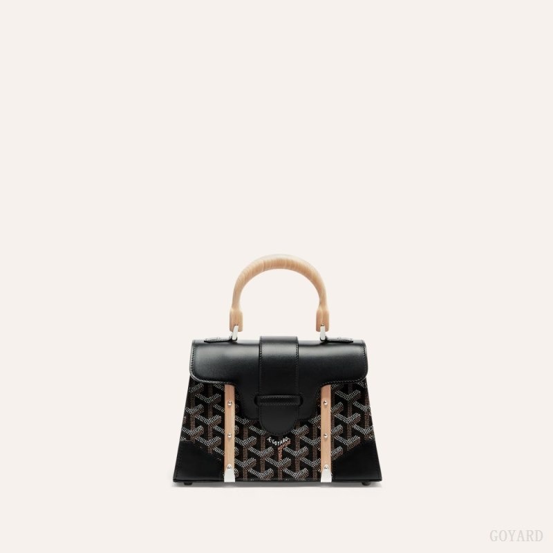 Goyard SAÏGON STRUCTURE MINI BAG Svarte | UVCO8527