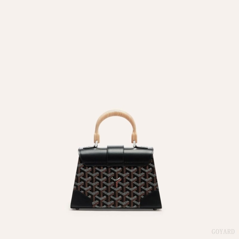 Goyard SAÏGON STRUCTURE MINI BAG Svarte | UVCO8527