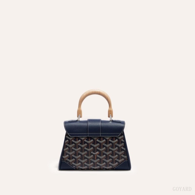 Goyard SAIGON SOUPLE MINI BAG Marineblå Blå | JVJP7706