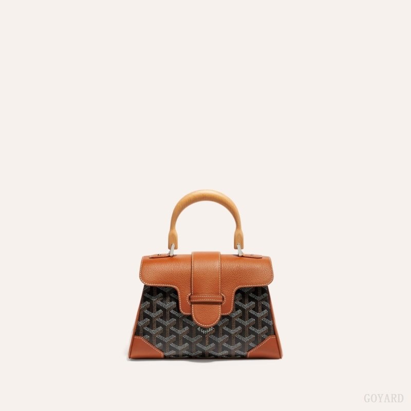 Goyard SAIGON SOUPLE MINI BAG Svarte Brune | HDPB2976