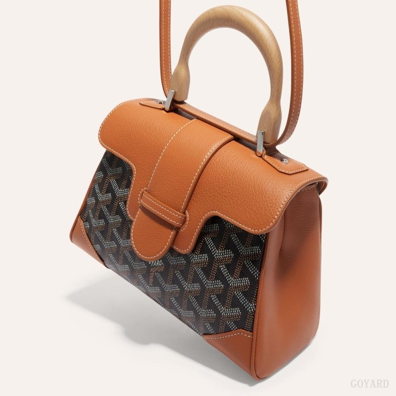 Goyard SAIGON SOUPLE MINI BAG Svarte Brune | HDPB2976