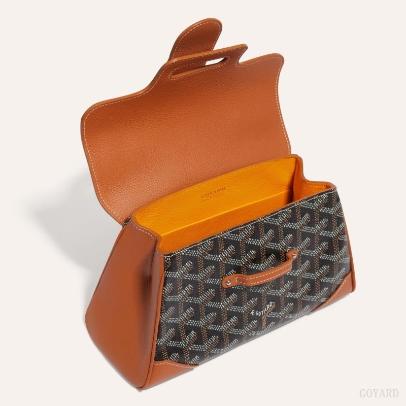 Goyard SAIGON SOUPLE MINI BAG Svarte Brune | HDPB2976