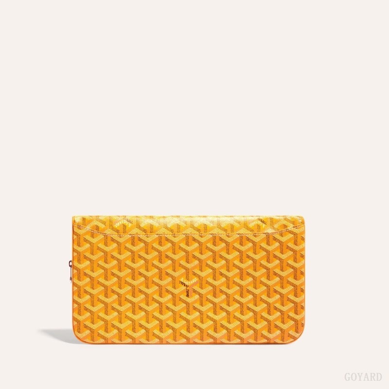 Goyard SAINTE-MARIE CLUTCH Gul | XJQF0491