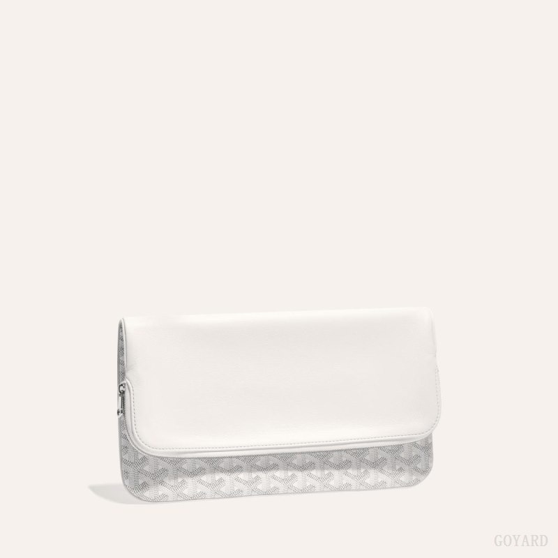 Goyard SAINTE-MARIE CLUTCH Hvite | WQDN4683