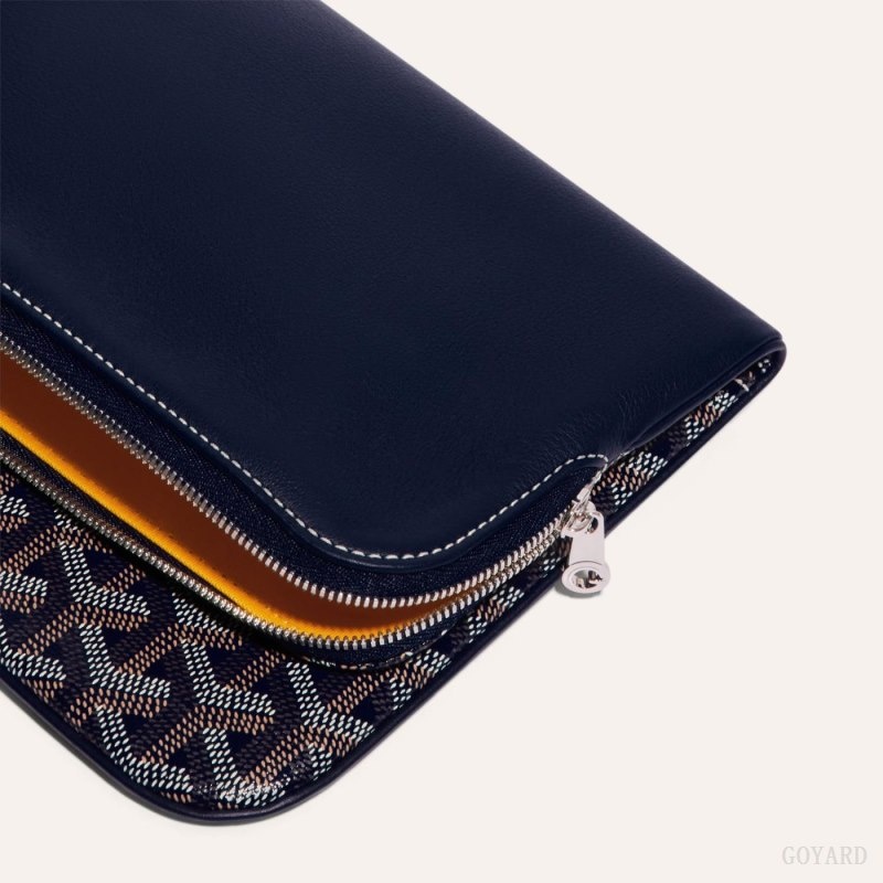 Goyard SAINTE-MARIE CLUTCH Marineblå Blå | TWGB9872