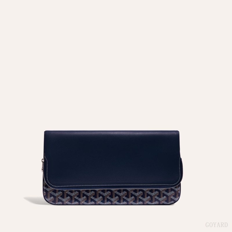 Goyard SAINTE-MARIE CLUTCH Marineblå Blå | TWGB9872