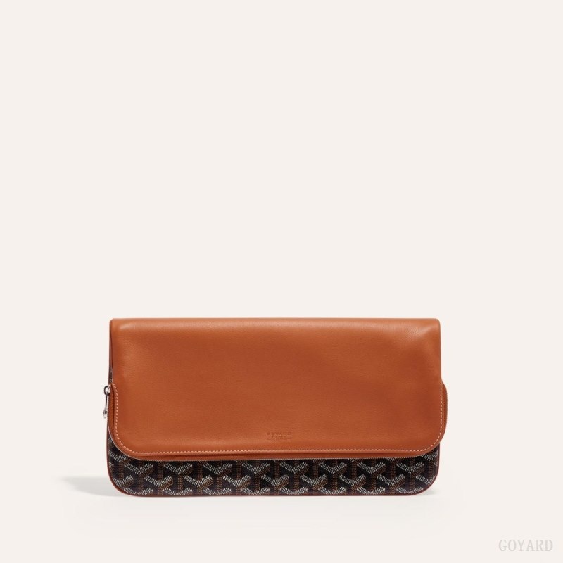 Goyard SAINTE-MARIE CLUTCH Svarte Brune | BVBL2362